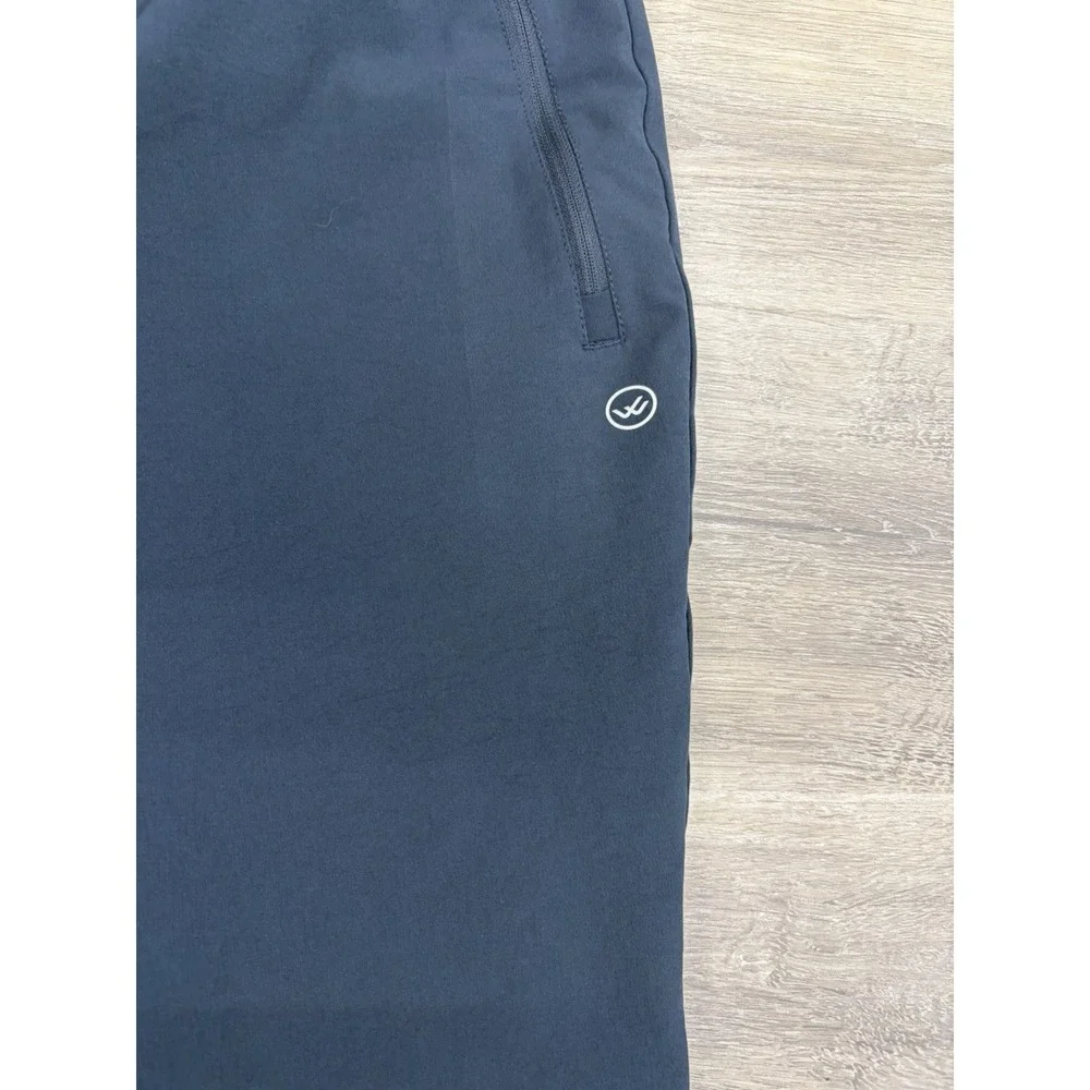 WOWIE Hoth Jogger Mens XL Navy Blue Stretch Zip Pocket Athletic Performance